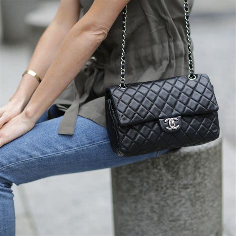 chanel flap side view|chanel flap.